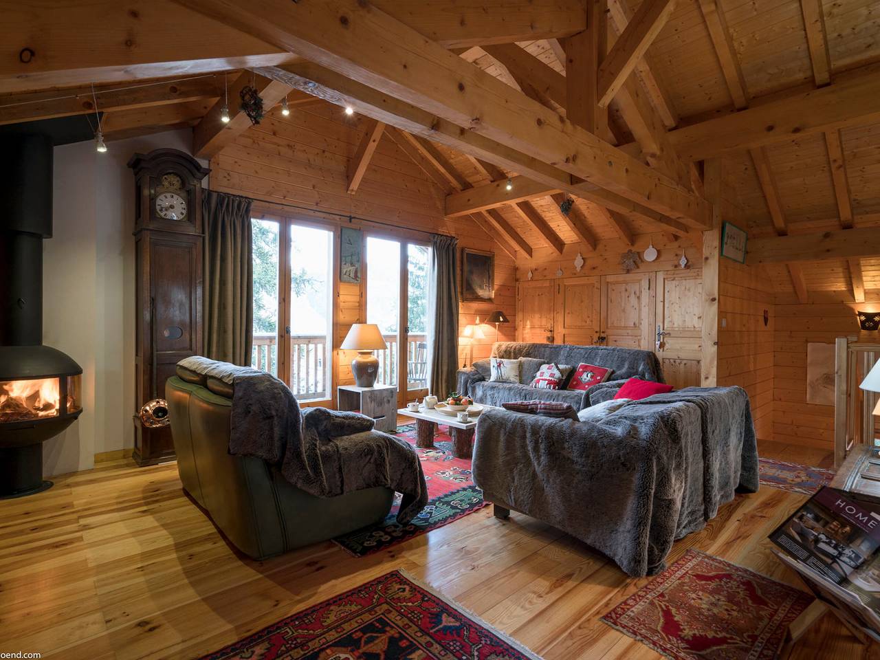 Cozy chalet in La Tania - 10 pers, parking, ski-in/ski-out in La Tania, La Perrière