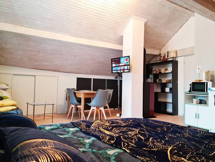 Appartement de vacances pour 4 personnes, avec jardin et vue
