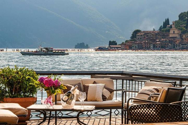 Location de vacances pour 7 personnes, avec vue ainsi que jardin et vue sur le lac à Sulzano - 2