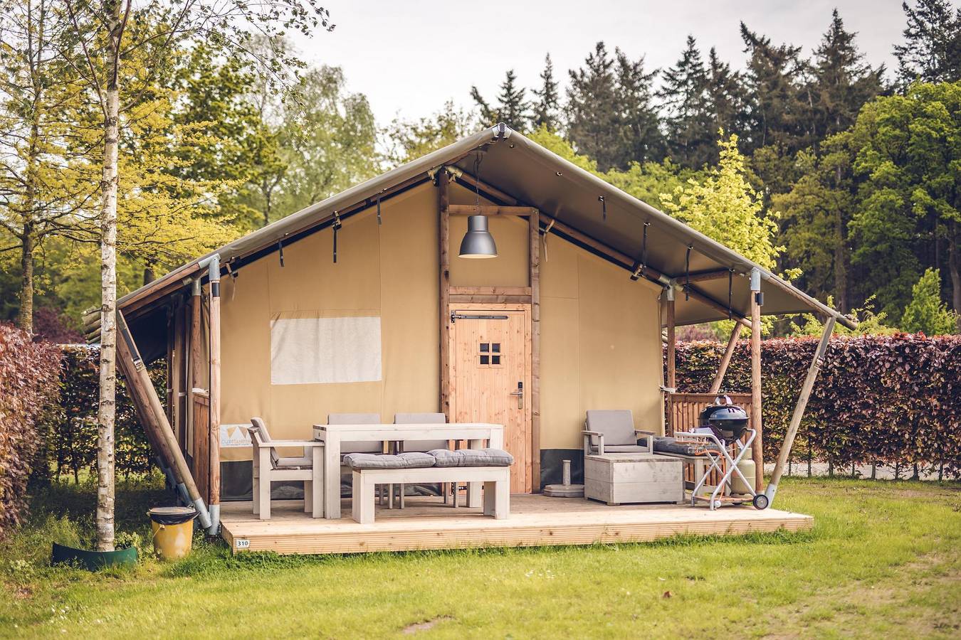 Vakantiepark Ackersate — Safaritent 'Vos' | 5 personen in Veluwe