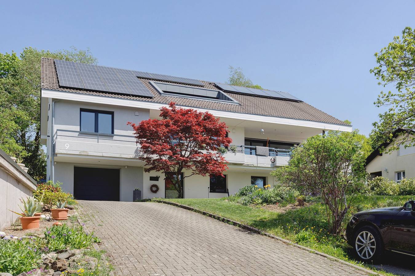 Ganze Wohnung, Ferienwohnung 'Staffe' mit Bergblick, privater Terrasse und Wi-Fi in Bonndorf im Schwarzwald, Südschwarzwald