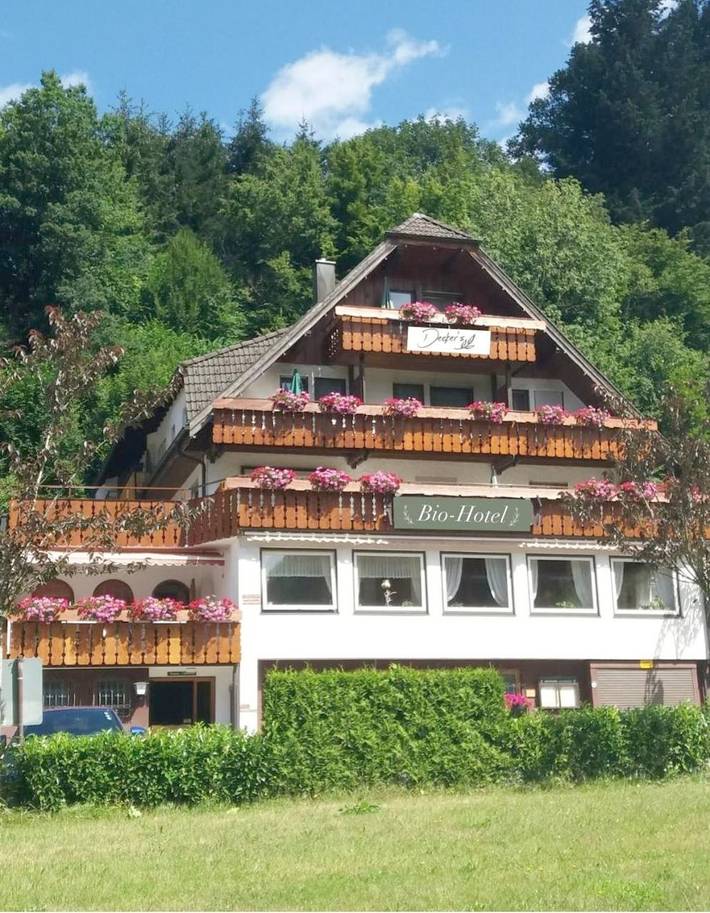 Hôtel pour 2 personnes, avec terrasse et vue, animaux acceptés