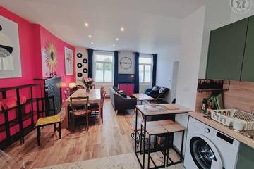 Gîte pour 11 personnes, avec jardin à Wallers