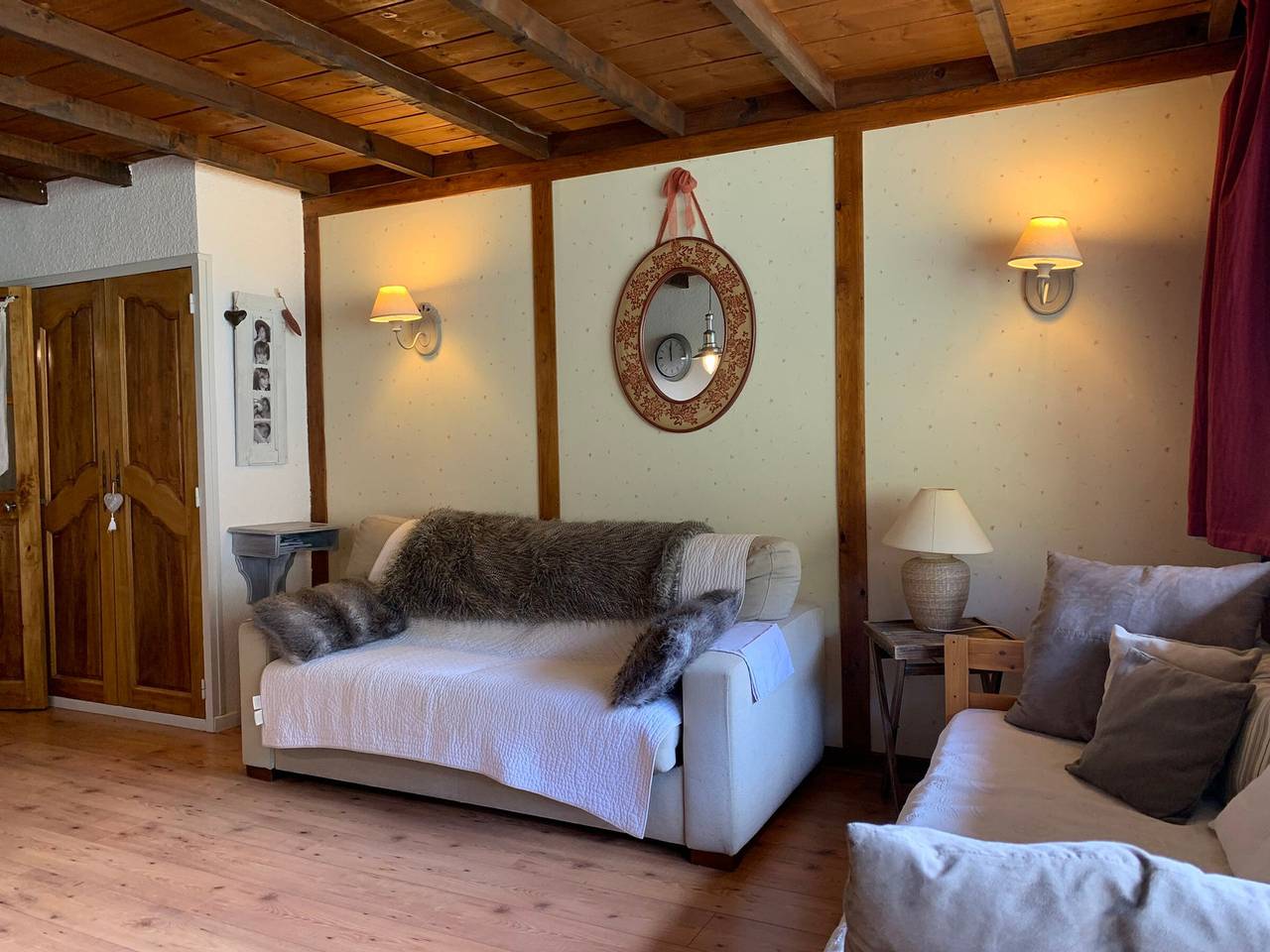 Estudio entero, Estudio renovado, balcón sur a pistas, 4 personas, en Pra Loup in Pra-Loup, Uvernet-Fours