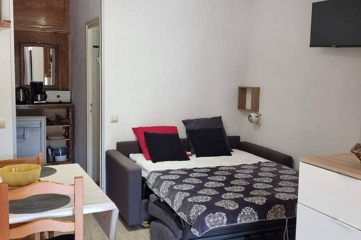 Ganze Wohnung, Tres Estrelles Club 3-estudi 3 pers-Pas de la casa- 20 m piste-005986 in Pas de la Casa, Grandvalira