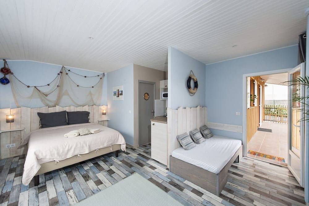 Appartement entier, Studio de 25m² pour 3 personnes, à 2 pas des ports in Gujan-Mestras, Région d'Arcachon