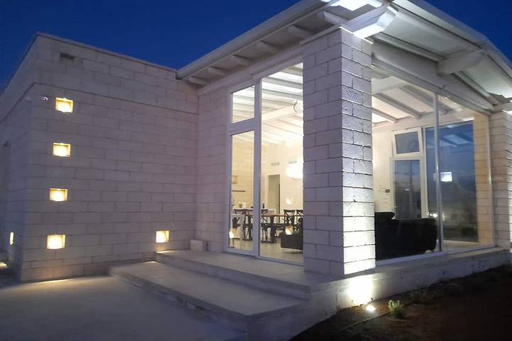 Trullo new villa with private heated pool near Salento beaches in Ugento, Gulf of Taranto