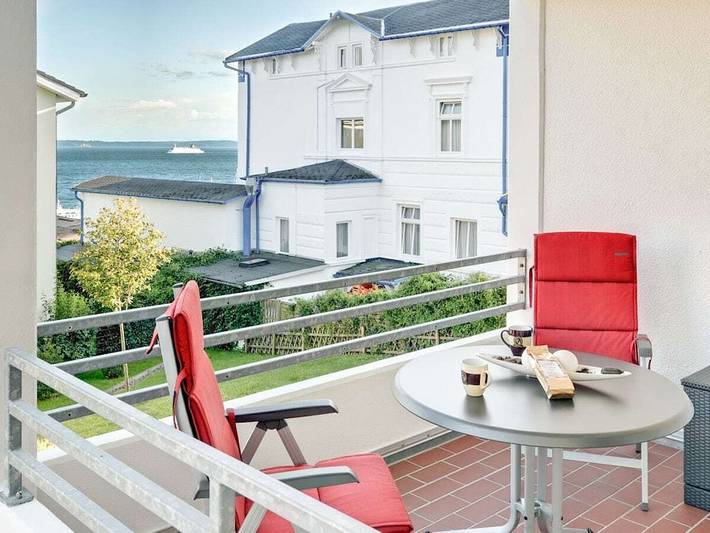 Ferienhaus mit Meerblick für 2 Personen, mit Balkon