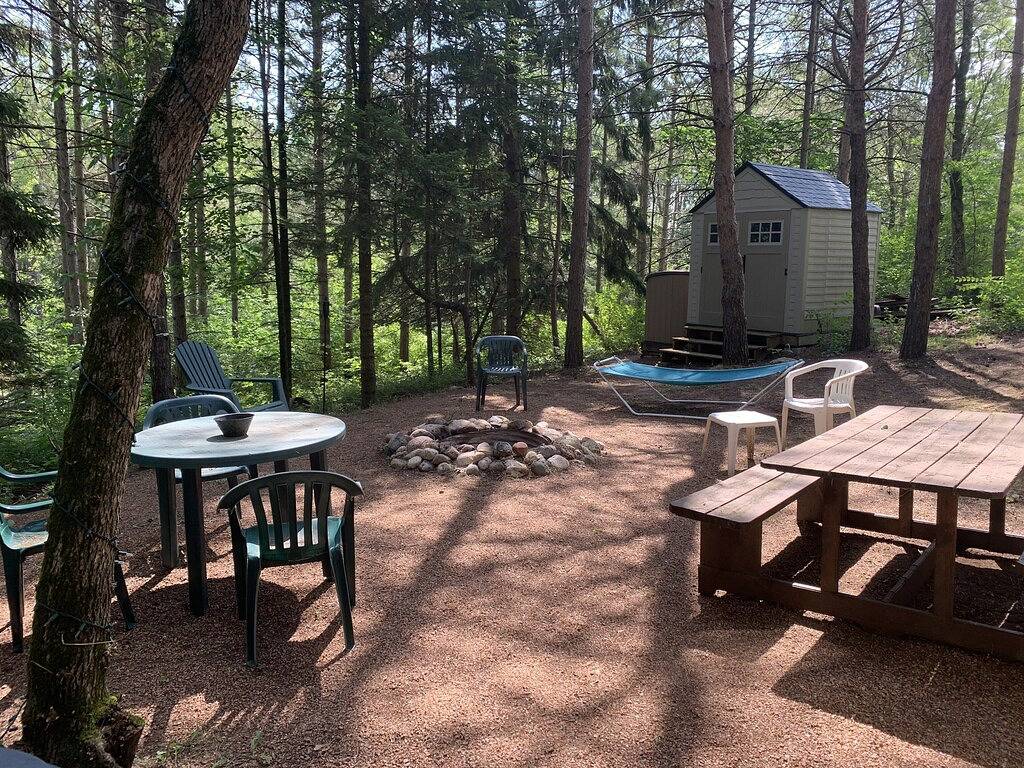 Quiet and Secluded Campercabin at Camp Northern Lights in Fond du Lac County