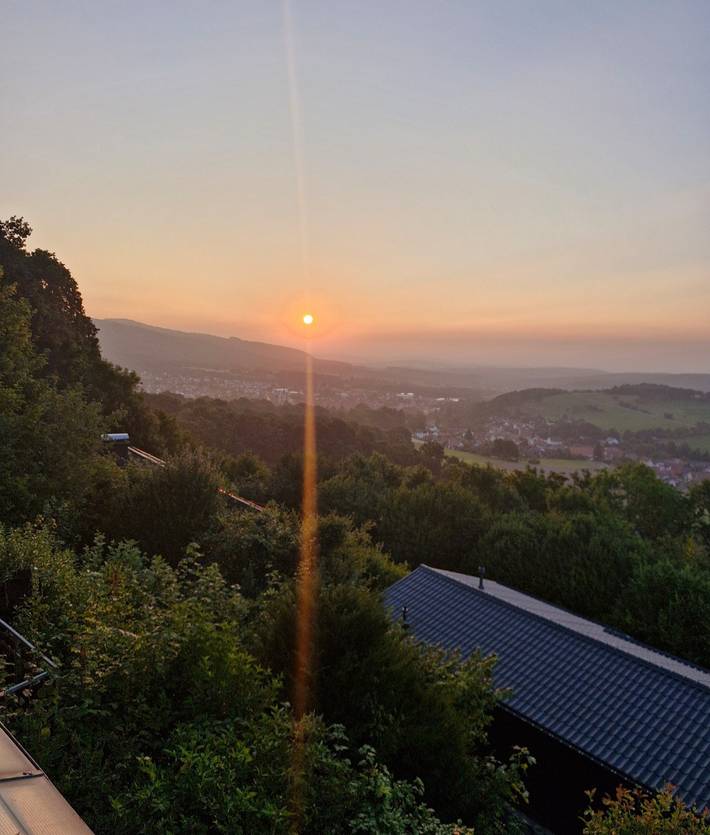 Ferienwohnung für 8 Personen, mit Balkon und Balkon/Terrasse sowie Terrasse an der Rhön - 3