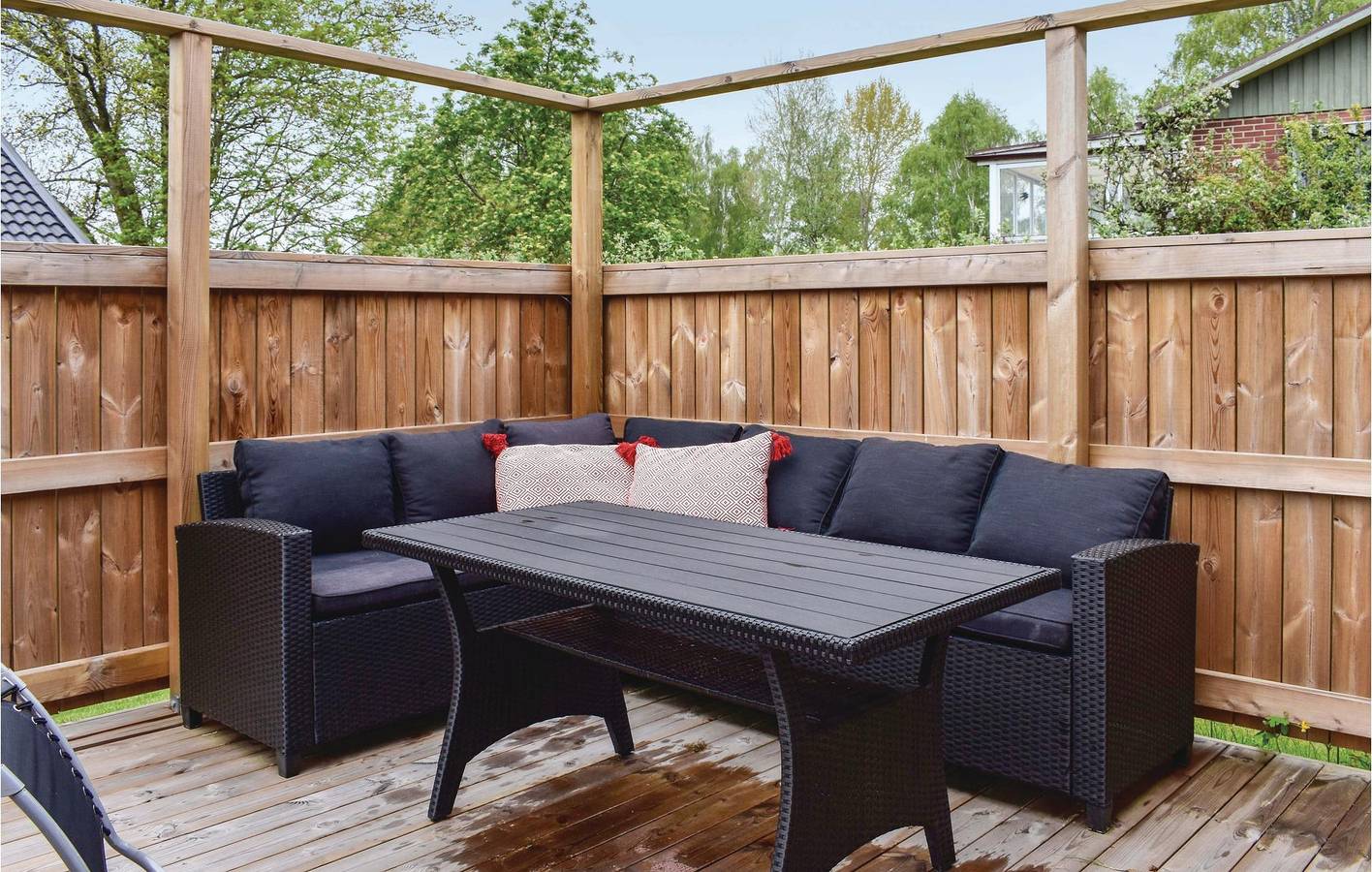 Ferienhaus für 6 Personen mit Terrasse in Yttervägga, Karlshamns und Umgebung