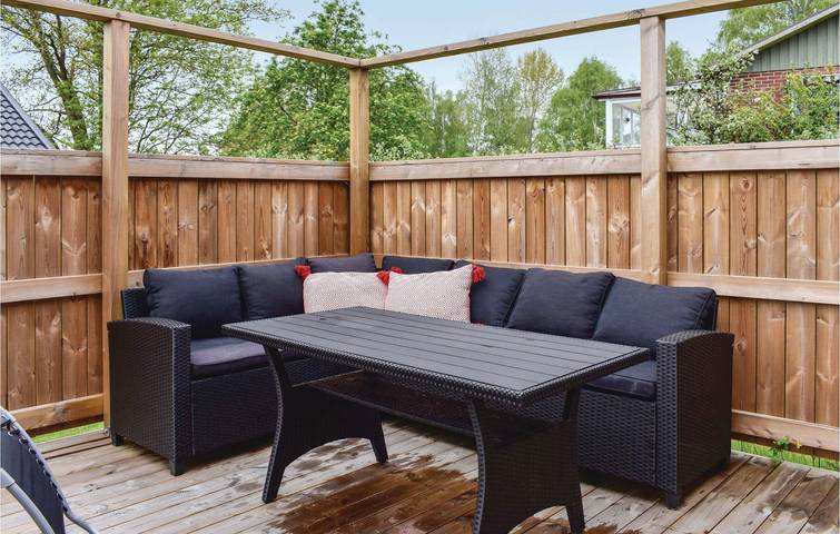 Ferienhaus für 6 Personen mit Terrasse in Yttervägga, Karlshamns und Umgebung