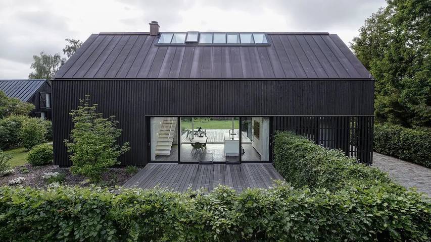 Ferienhaus mit Meerblick für 6 Personen, mit Terrasse und Sauna sowie Garten