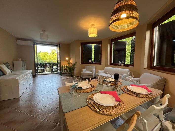 Ferienwohnung für 4 Personen, mit Seeblick und Ausblick sowie Garten - 1