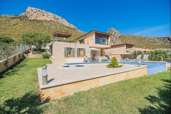 Finca für 8 Personen, mit Meerblick und Pool sowie Garten in Port de Pollença - 4