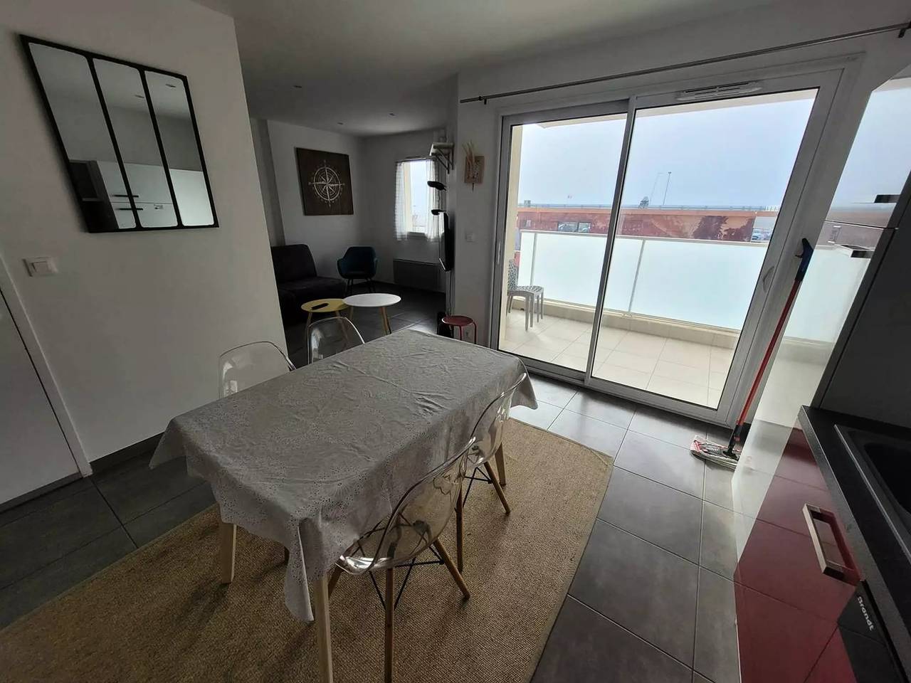 Apartamento entero, Una palanca las olas, t2 vistas al mar para 4 personas, N61 in Palavas-les-Flots, Côte d'Améthyste