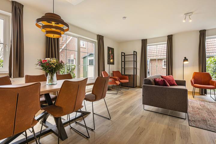 Bungalow für 6 Personen, mit Balkon/Terrasse und Terrasse in Molbergen