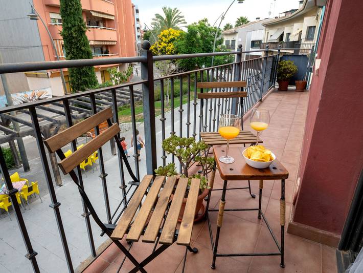 Ferienwohnung für 3 Personen, mit Balkon in Malgrat de Mar