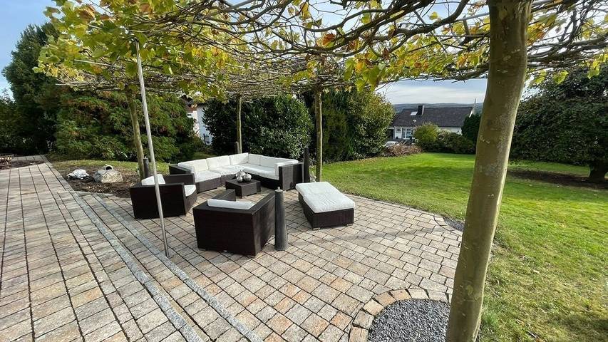 Ferienwohnung für 6 Personen, mit Terrasse und Sauna sowie Garten, kinderfreundlich in Möhnesee