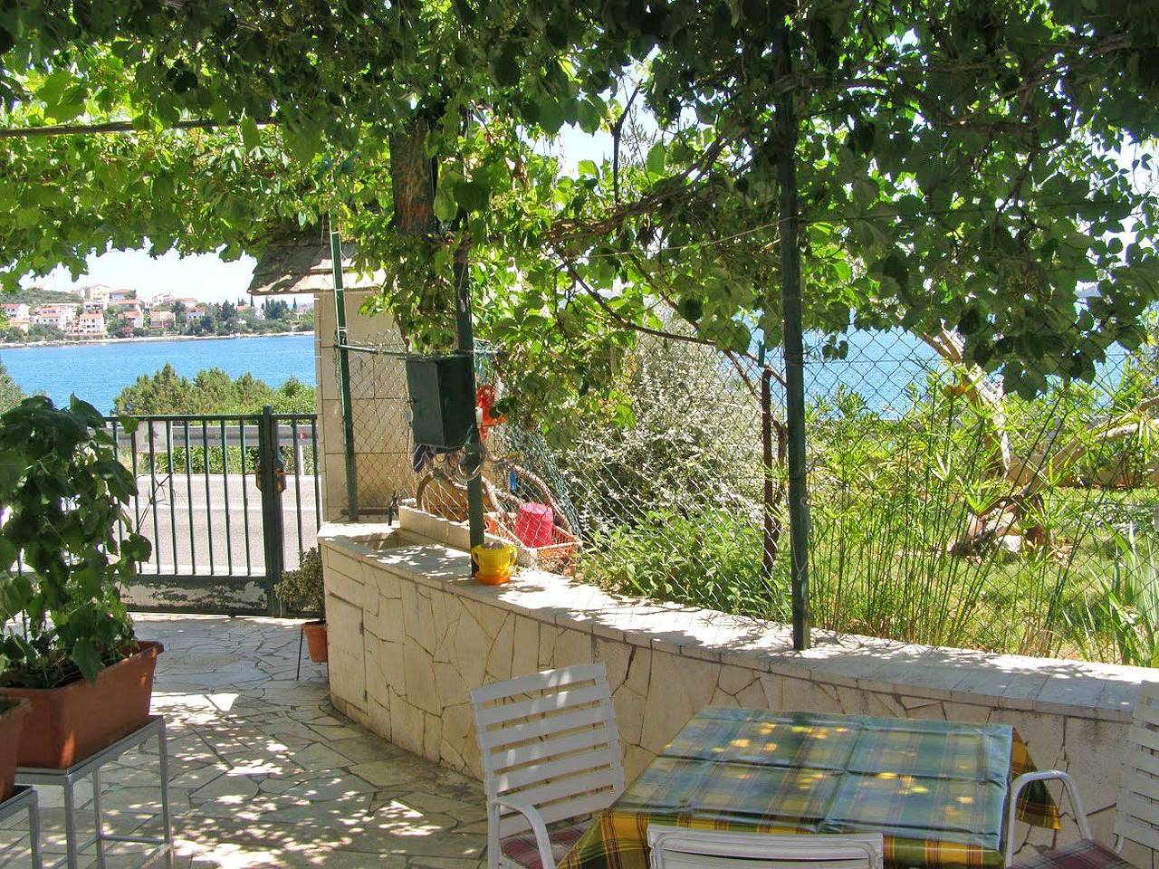 Estudio entero, Apartment Željka in Seget Vranjica, Condado de Split-Dalmacia