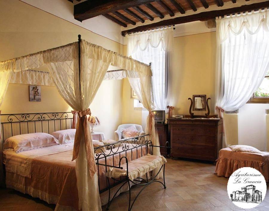 Agriturismo Castello La Grancia di Spedaletto in Pienza, Orciatal