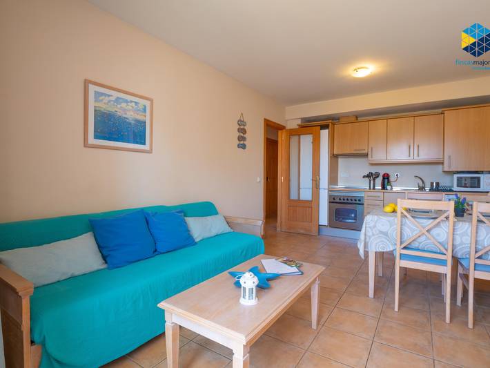 Gîte pour 2 personnes, avec terrasse à Colònia de Sant Jordi