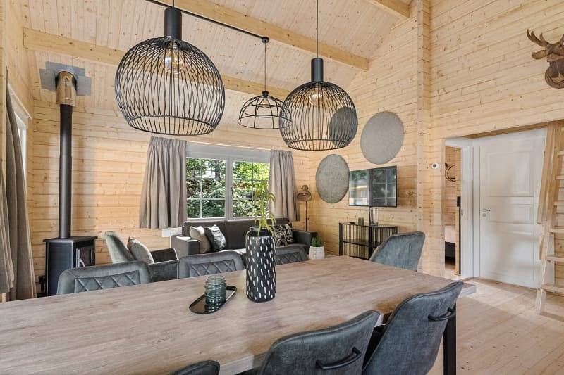 Rcn de Flaasbloem — Finse Lodge Plus in Chaam, Noord-Brabant
