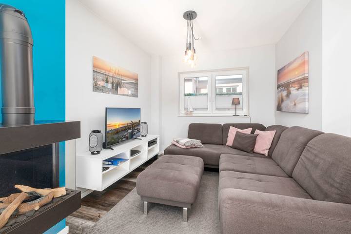 Ferienhaus für 5 Personen, mit Terrasse und Garten