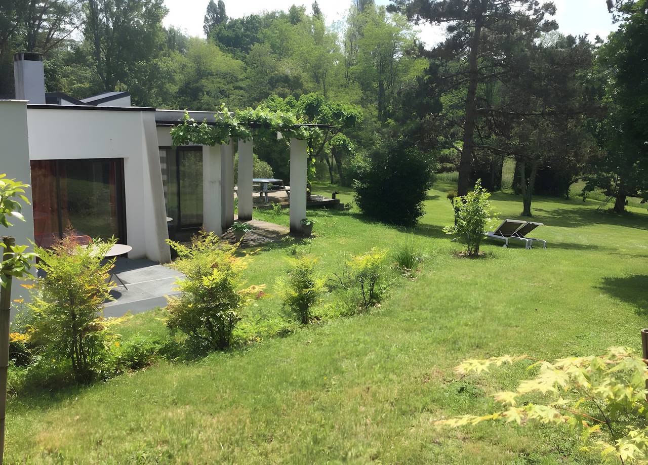 Gite Calonne con piscina in Carignan-de-Bordeaux, Región de Burdeos