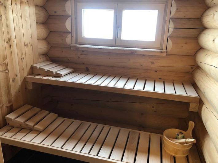Chalet für 5 Personen, mit Balkon und Balkon/Terrasse sowie Terrasse und Sauna in Landkreis Regen