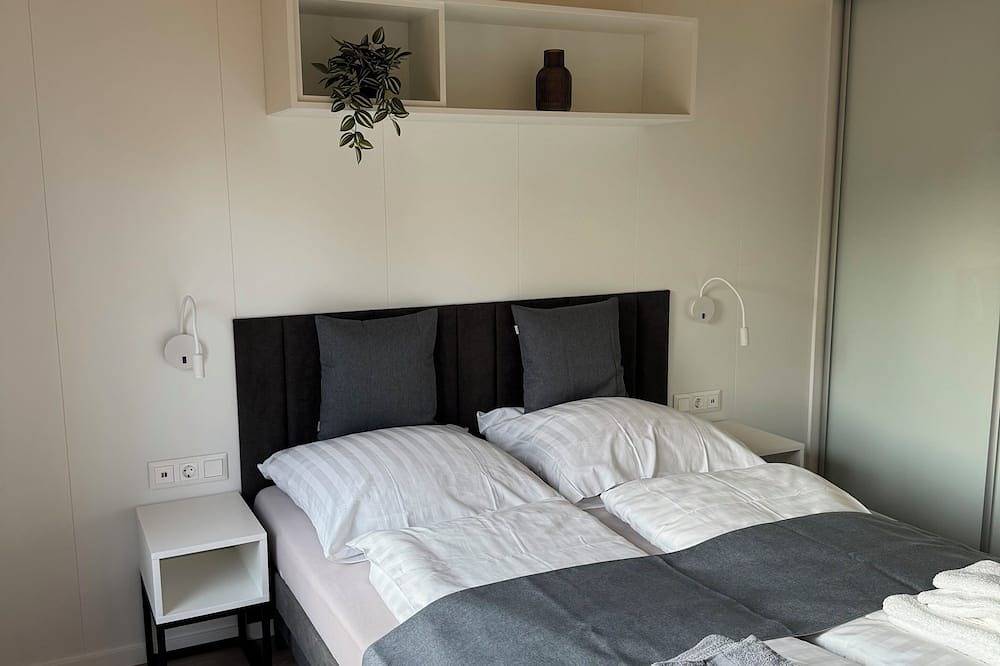 Modernes Ferienhaus am Steinhuder Meer – 43 m², Klima, Wlan, fußläufig zum See in Mardorf, Neustadt am Rübenberge