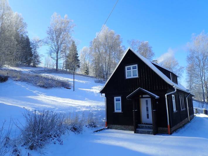 Ferienhaus für 4 Personen, mit Terrasse und Garten sowie Ausblick in Klingenthal