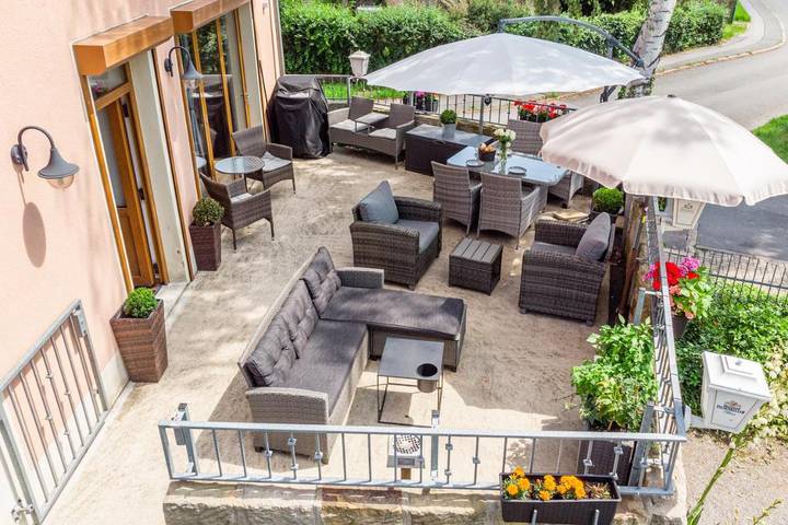 BnB für 4 Personen, mit Terrasse und Garten in Pirna