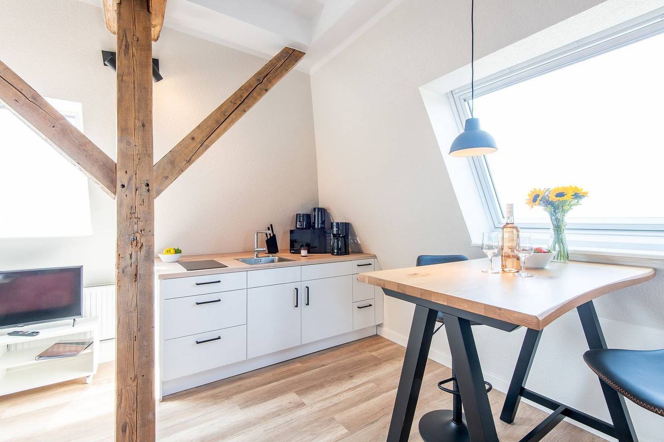 Ganze Wohnung, Steger‑Hüs Wohnung 38 – Dachstudio für zwei 2 Personen in Rantum, Sylt (Gemeinde)