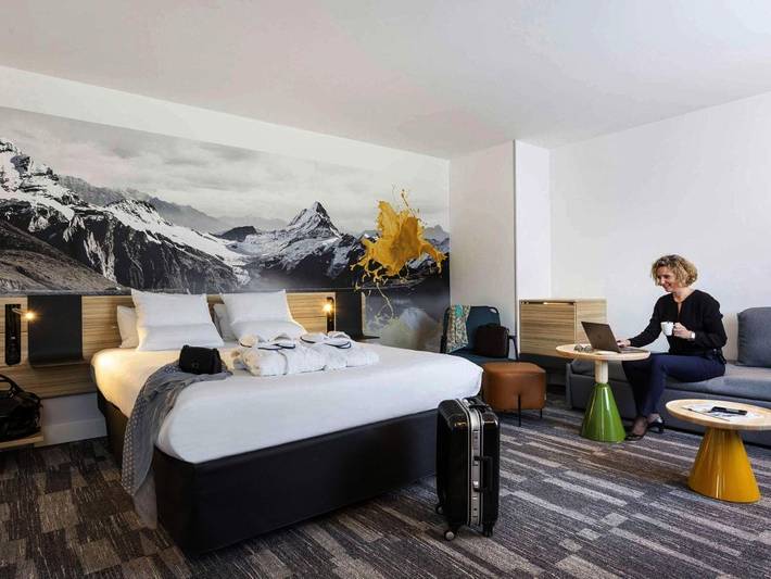 Hôtel pour 4 personnes, avec jardin, animaux acceptés dans Gare d'Annecy