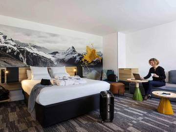 Hôtel pour 4 personnes, avec jardin, animaux acceptés dans Gare D Annecy