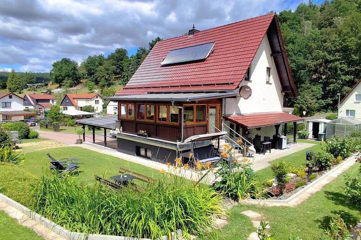 Ferienwohnung für 4 Personen, mit Garten in Schmalkalden