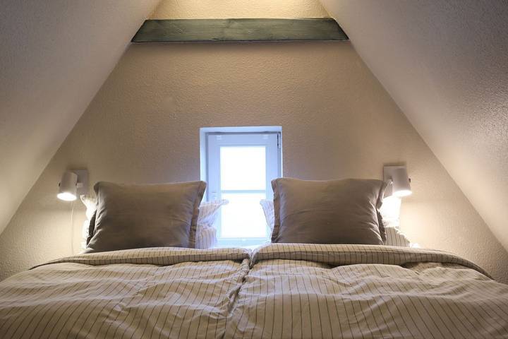 Ganze Wohnung, Stilvolle Ferienwohnung "Südfall" im Bauernhausgiebel in Reußenköge, Nordfriesland