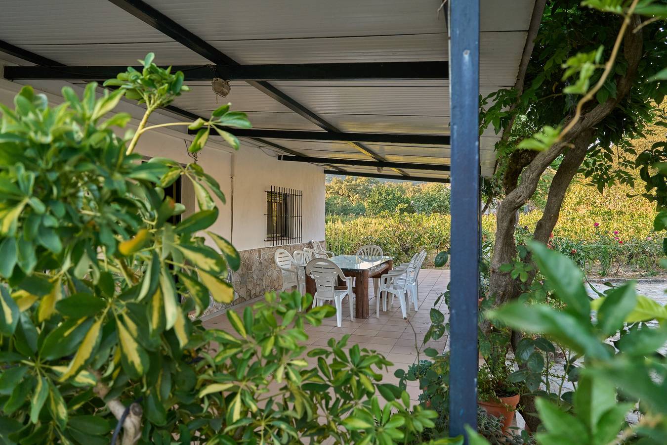 Casa de vacaciones 'Huerta del Sol' con piscina privada, balcón y aire acondicionado in Aracena, Sierra de Aracena y Picos de Aroche