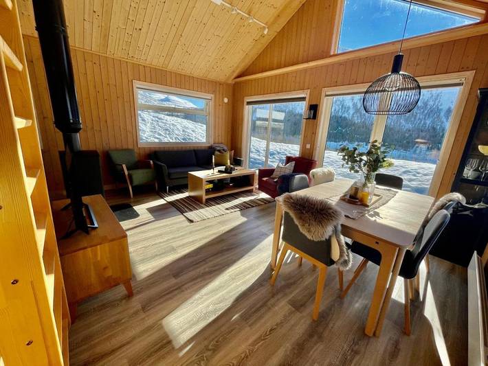 Lodge für 6 Personen, mit Ausblick und Garten sowie Sauna, mit Haustier in Voss - 2