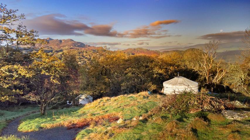 Glamping for 2 people in Snowdonia