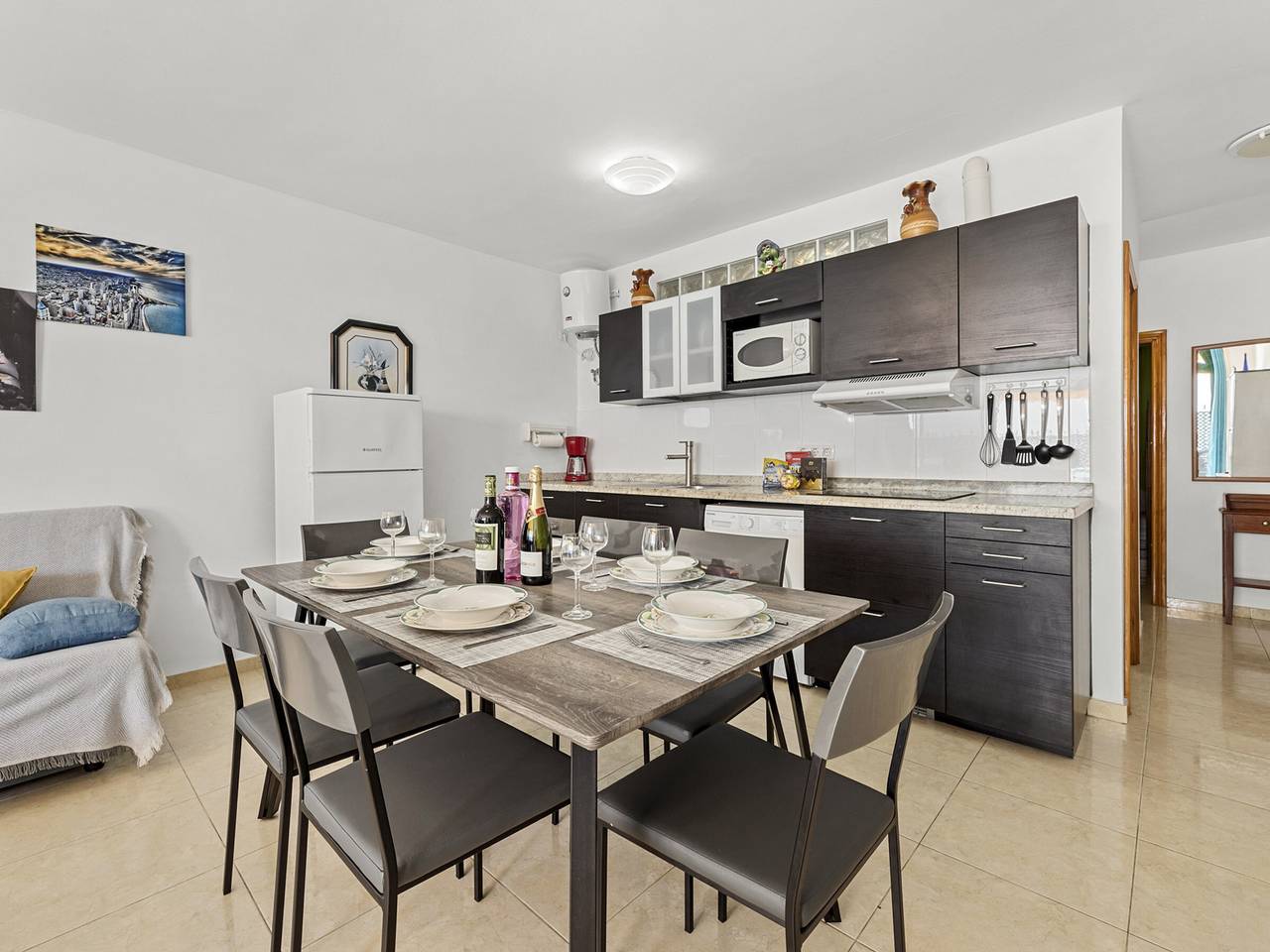Geheel appartement, Vakantieappartement voor 4 personen met terras in Puerto del Carmen, Tías
