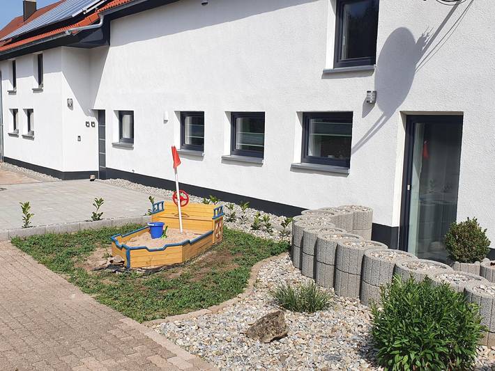 Ferienwohnung für 6 Personen, mit Balkon und Balkon/Terrasse sowie Terrasse