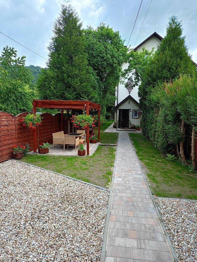 Apartament wakacyjny dla 3 osób, z balkon i ogród oraz widok w Krościenko nad Dunajcem
