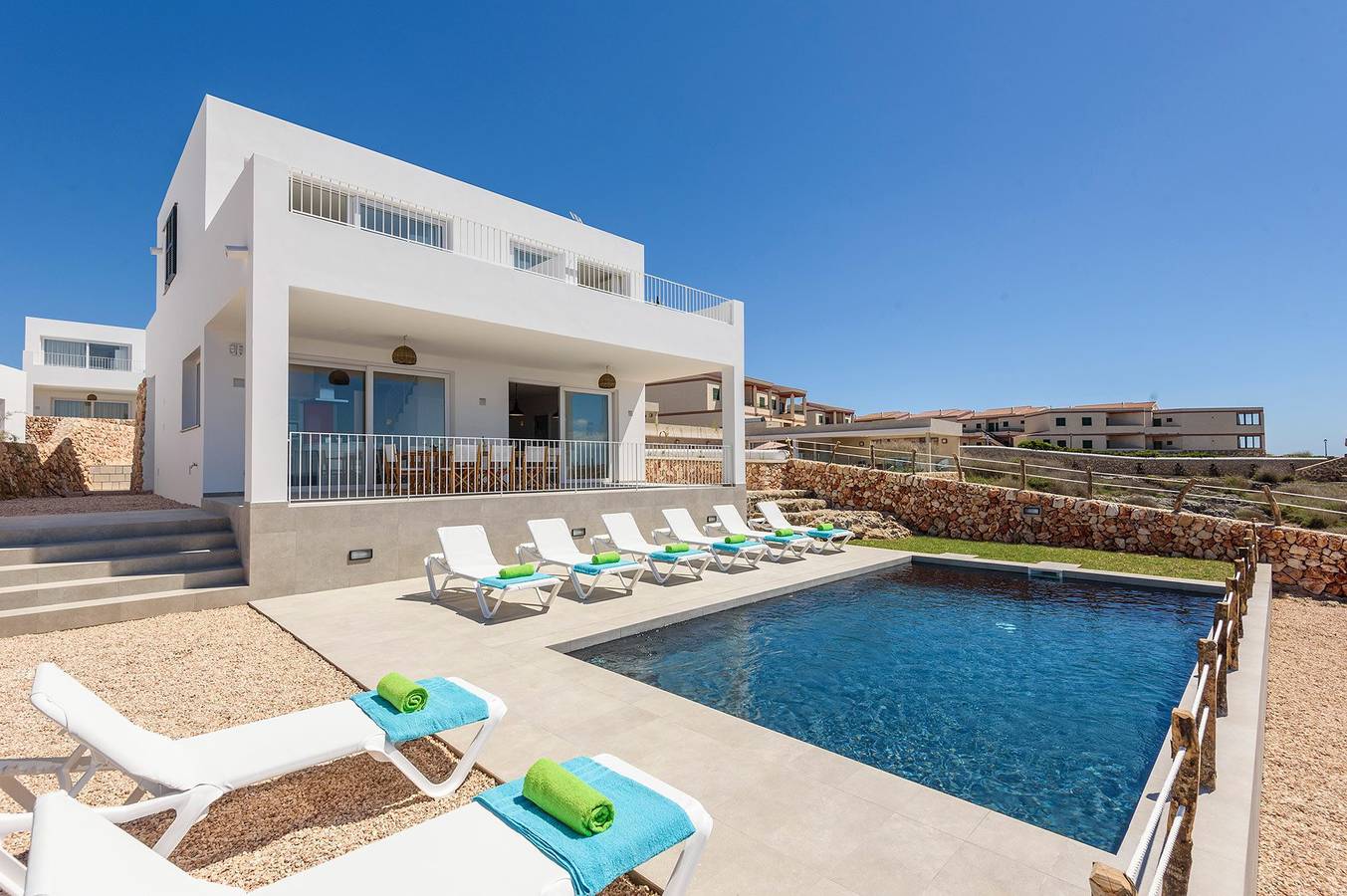 Villa pour 8 personnes in Cala Blanes, Ciutadella