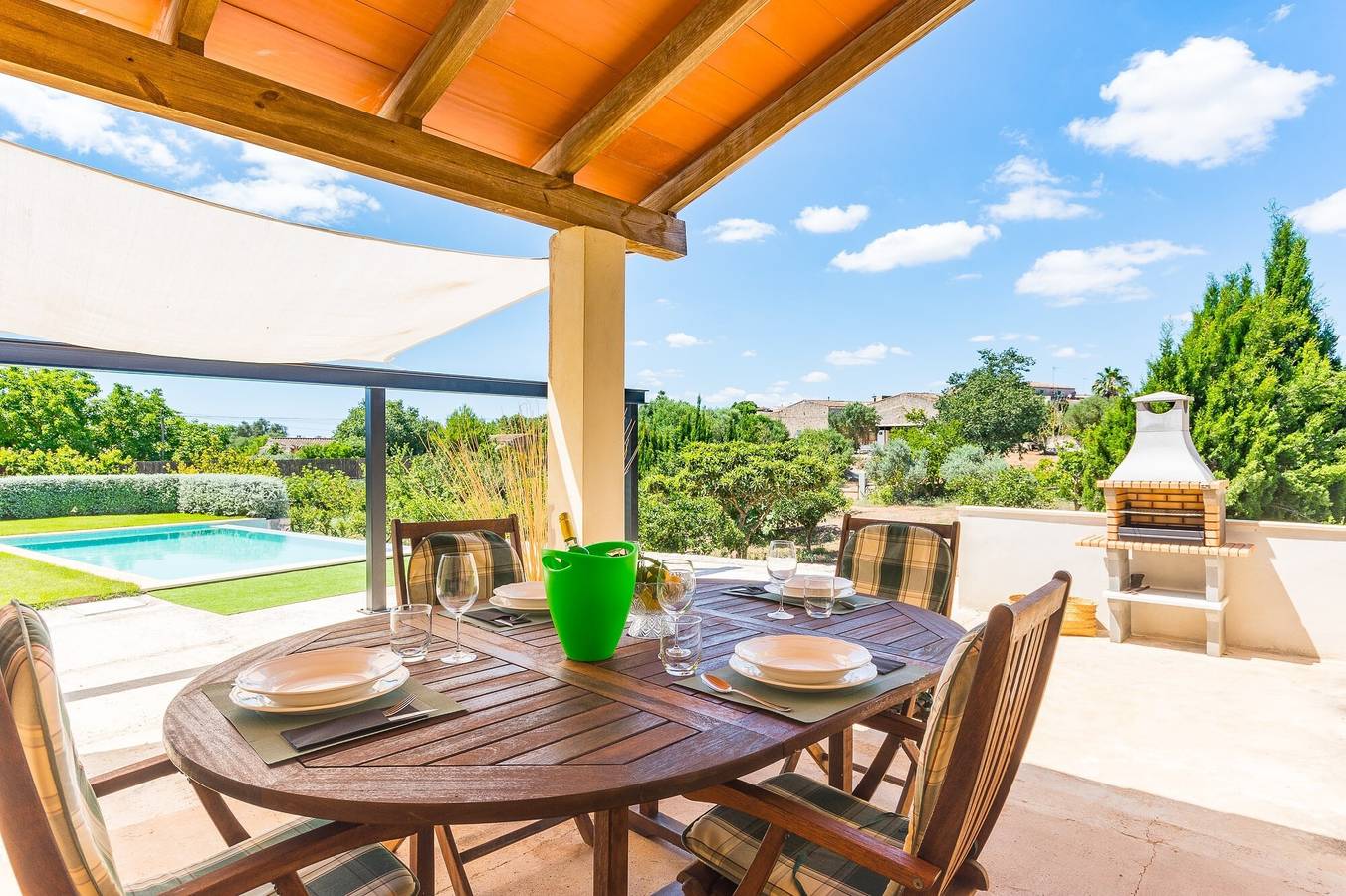 Landhaus 'Calderitx' mit privatem Pool, Wlan und Klimaanlage in Ariany, Mallorca Inselmitte