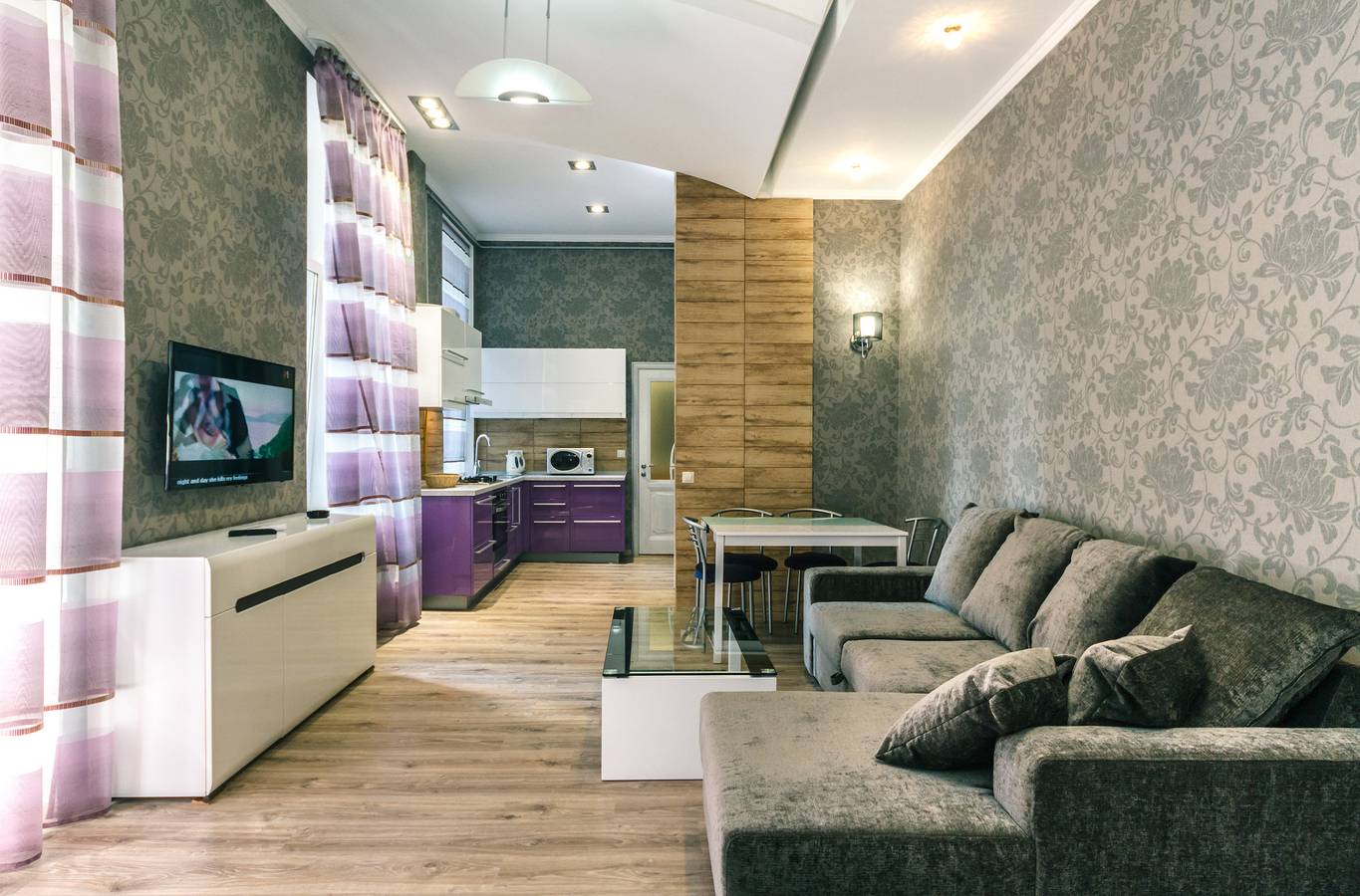 Cały apartament, One bedroom, 6 Zankovetskoi St Near a Khreschatyk in Kijów, Ukraina