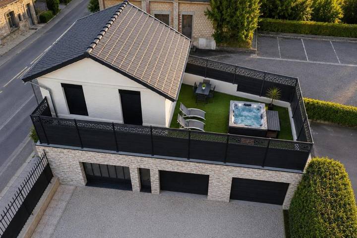 Appartement de vacances pour 4 personnes, avec jacuzzi et terrasse