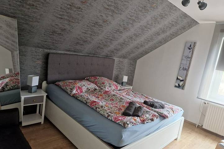 Ferienwohnung für 5 Personen, mit Balkon in Wanna