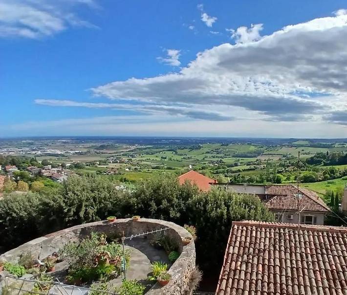 Appartamento per 5 persone, con panorama e terrazza, con animali domestici in Bertinoro